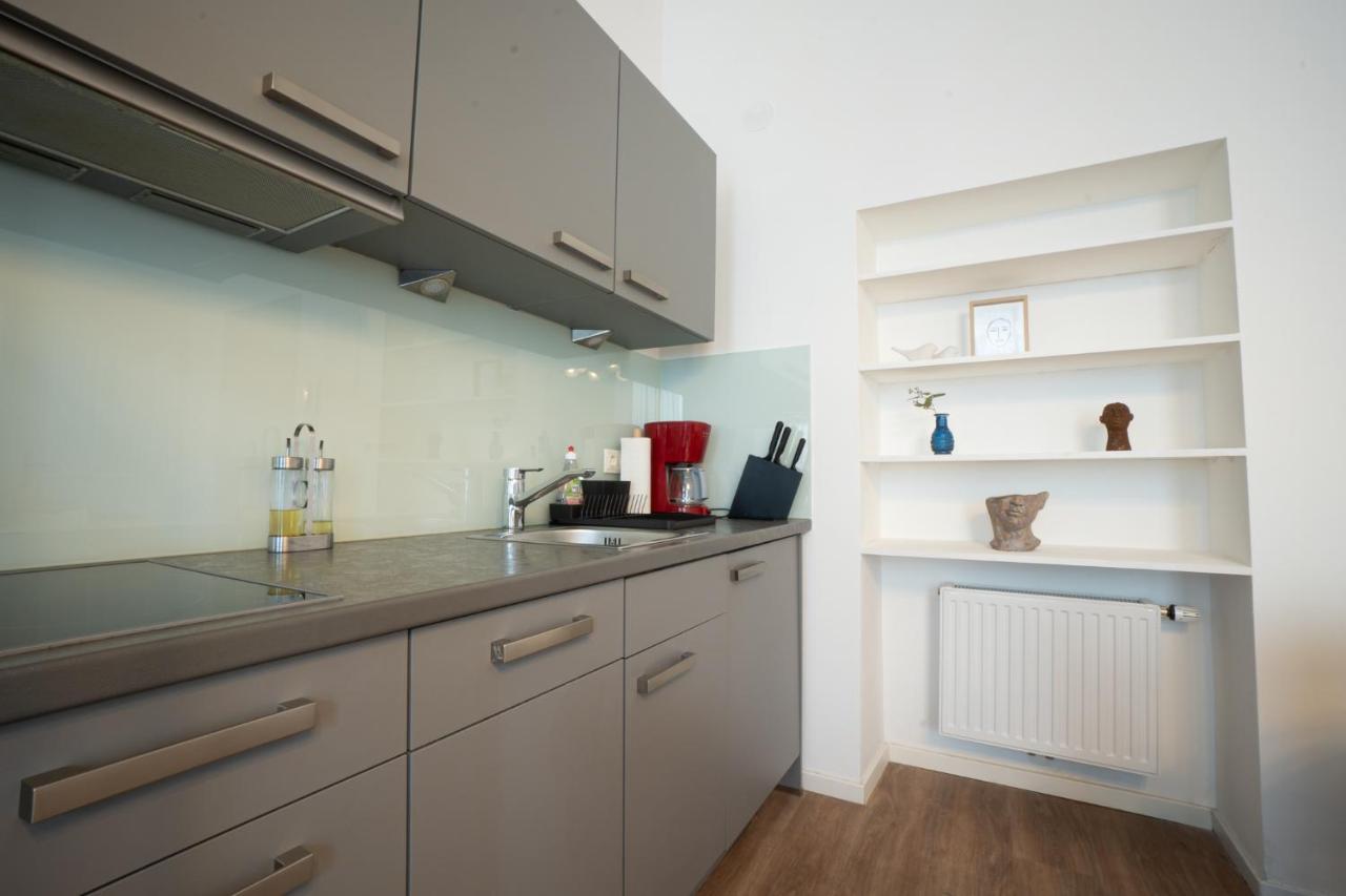 Spacious Apartment With Huge Shared Terrace And Grill Located Between City Centre And Donau River Wien Exteriör bild
